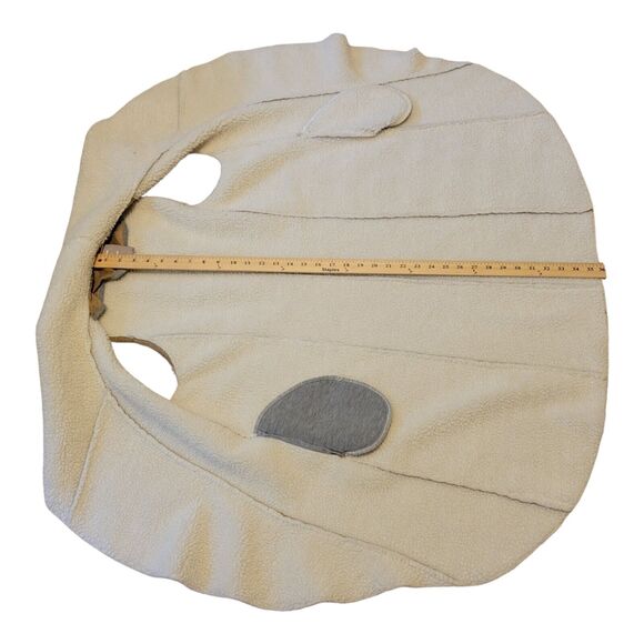 Anthropologie Dolan Vest Size Small 3/4 Length Faux Suede Sherpa Lined - Picture 8 of 9